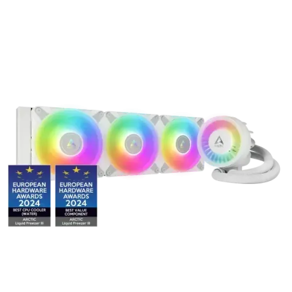 Arctic Liquid Freezer III 360MM ARGB Liquid CPU Cooler White